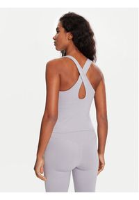 GIRLFRIEND COLLECTIVE - Girlfriend Collective Top Zoe 1024 Fioletowy Slim Fit. Kolor: fioletowy. Materiał: syntetyk #7