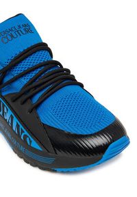 Versace Jeans Couture Sneakersy 80YA3SA3 Niebieski. Kolor: niebieski. Materiał: materiał #7