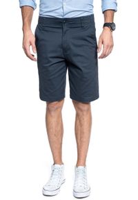Lee - MĘSKIE SZORTY MATERIAŁOWE LEE COMFORT SHORT XM NAVY L71ZPB09 112119601. Materiał: materiał #10