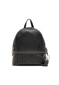 Liu Jo Plecak M Backpack AXX025 E0086 Czarny. Kolor: czarny. Materiał: skóra