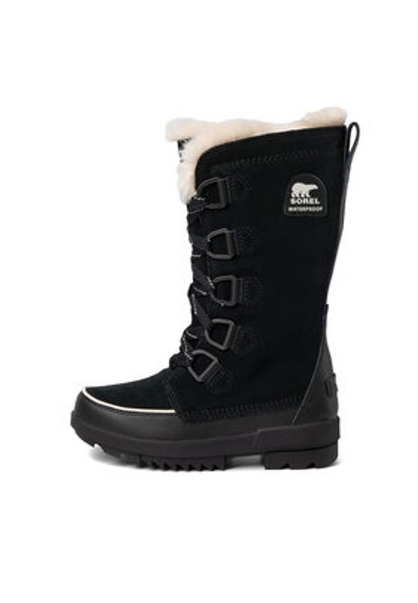 sorel - Sorel Śniegowce Torino II Tall NL3489 Czarny. Kolor: czarny. Materiał: zamsz, skóra