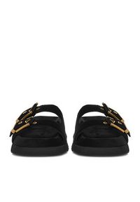 Badura Klapki EO-ALIVIA-LT2525-1 Czarny. Kolor: czarny. Materiał: zamsz, skóra #5