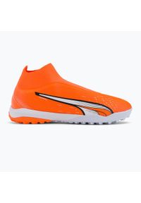 Puma - Buty do piłki nożnej męskie PUMA Ultra Match+ Ll TT. Kolor: pomarańczowy, niebieski, wielokolorowy, żółty. Sport: piłka nożna