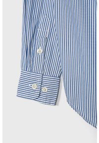 Polo Ralph Lauren - Koszula dziecięca 134-176 cm. Okazja: na co dzień. Typ kołnierza: polo. Kolor: niebieski. Materiał: tkanina, bawełna. Długość: długie. Styl: casual #2