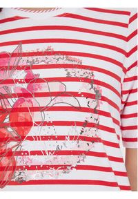 Olsen T-Shirt 11104807 Czerwony Regular Fit. Kolor: czerwony. Materiał: bawełna
