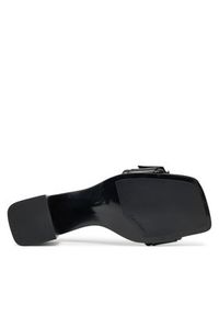 Calvin Klein Klapki Heel Mule 50 W/Buckle - Lth HW0HW02478 Czarny. Kolor: czarny. Materiał: skóra #4