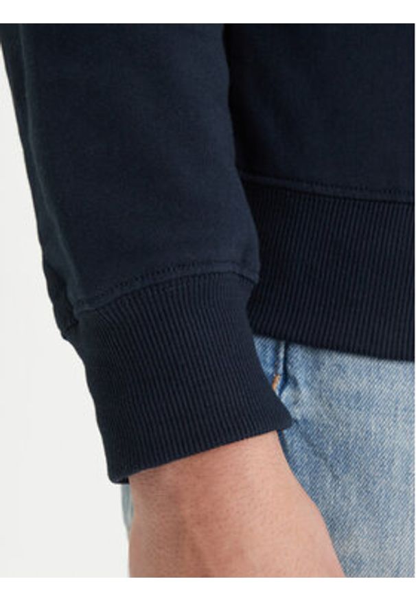 Quiksilver Bluza EQYFT04953 Granatowy Regular Fit. Kolor: niebieski. Materiał: bawełna