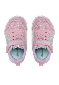 skechers - Skechers Sneakersy Easy Peasy 302885N/PKLV Różowy. Kolor: różowy. Materiał: materiał #6