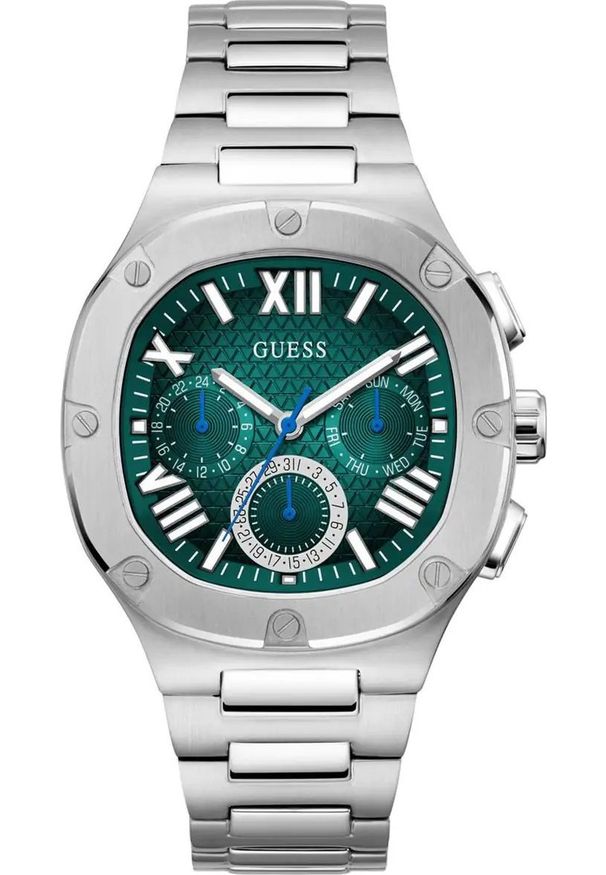 Zegarek męski Guess GW0572G6 srebrny. Kolor: srebrny