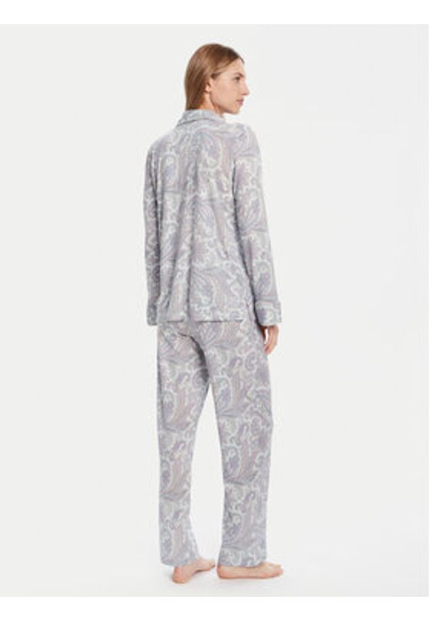 Lauren Ralph Lauren - LAUREN RALPH LAUREN Piżama ILN92451 Kolorowy Regular Fit. Materiał: bawełna. Wzór: kolorowy