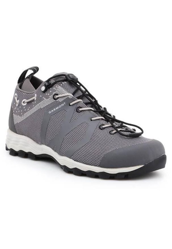 Buty trekkingowe damskie Garmont Agamura Knit Wms. Zapięcie: sznurówki. Kolor: szary. Materiał: materiał, syntetyk, tkanina. Szerokość cholewki: normalna