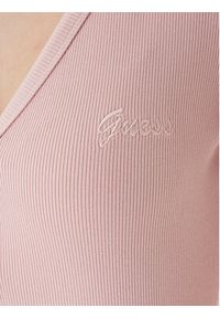 Guess Kardigan V6RP06 K8RT2 Różowy Regular Fit. Kolor: różowy. Materiał: wiskoza #5