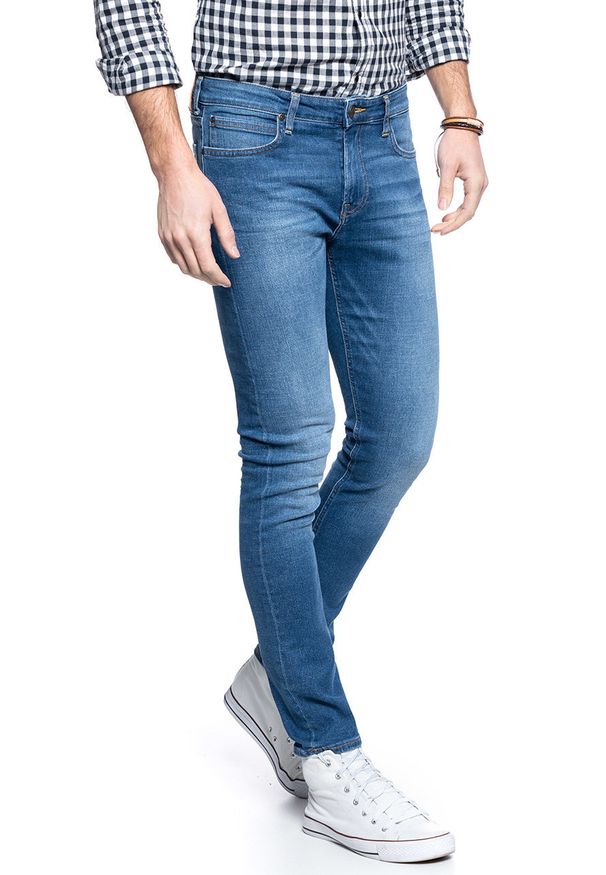 Lee - LEE SPODNIE MĘSKIE MALONE BLUE DROP L736ROEM 112120202