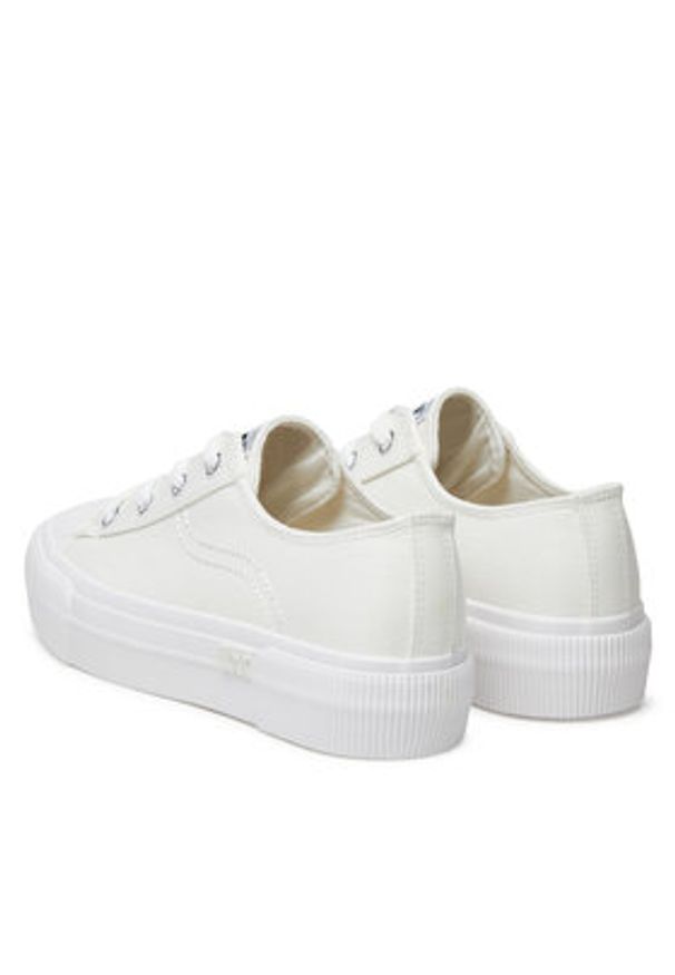 Lee Trampki Isla C Women Low 50251001.1FG Biały. Kolor: biały. Materiał: materiał