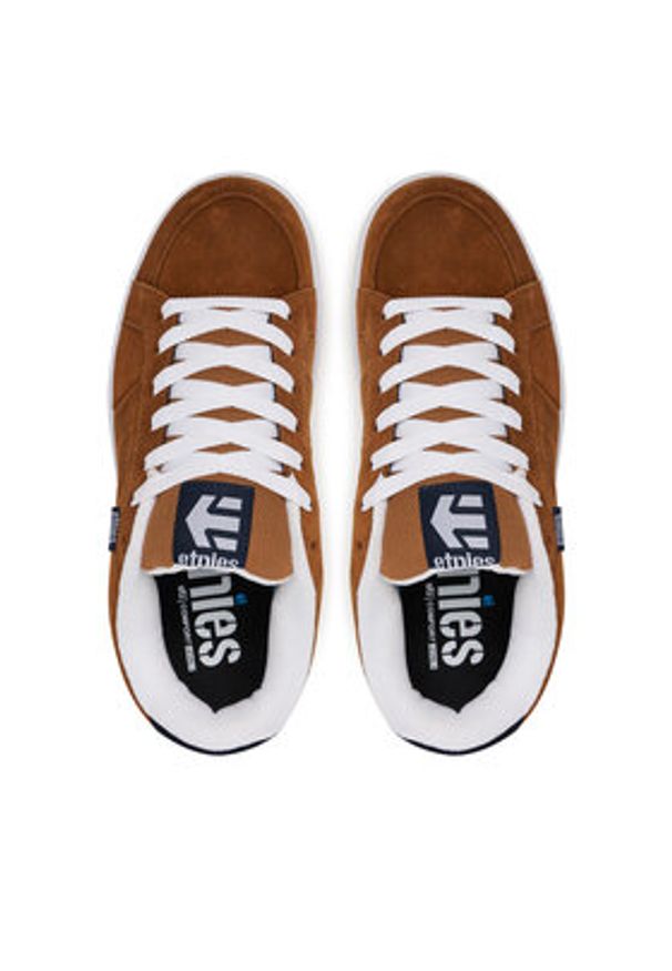 Etnies Sneakersy Kingpin 4101000091 Brązowy. Kolor: brązowy. Materiał: zamsz, skóra