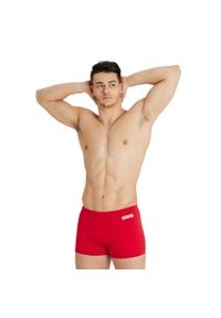 Szorty Kąpielowe Arena Team Swim Short Solid. Kolor: biały, czerwony, wielokolorowy. Materiał: materiał