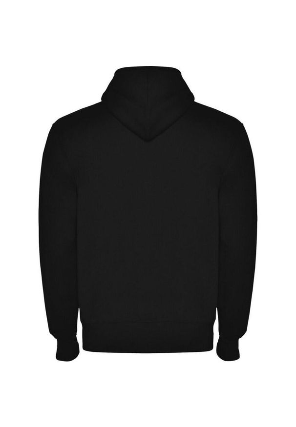 ROLY - Bluza Z Kapturem Dla Dorosłych Unisex Montblanc Z Pełnym Zamkiem Błyskawicznym. Typ kołnierza: kaptur. Kolor: czarny