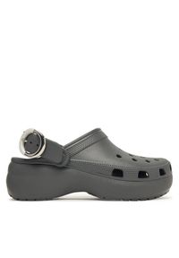 Klapki Crocs. Kolor: szary. Obcas: na platformie #1
