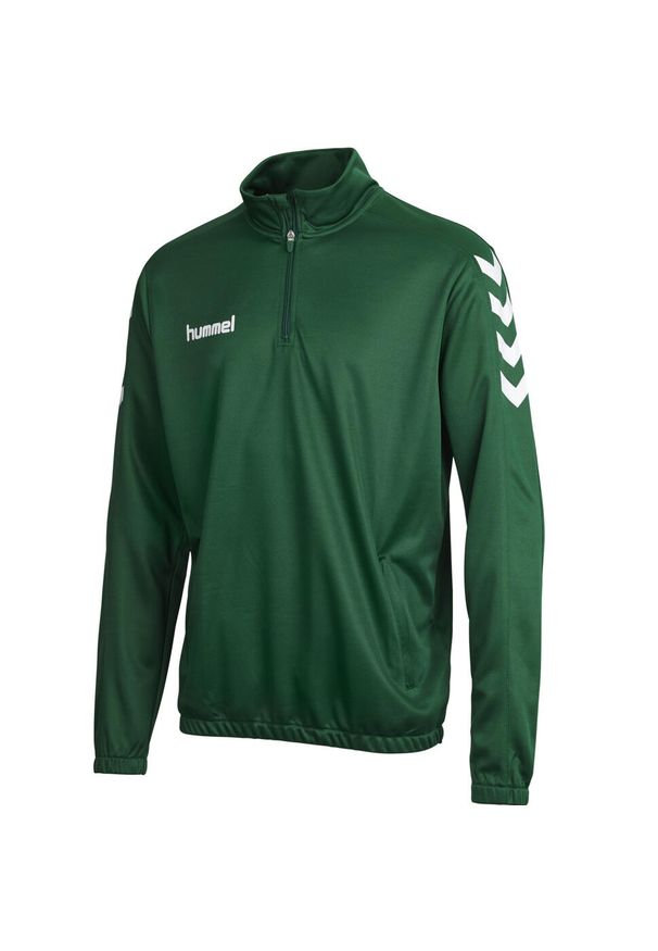 Bluza sportowa dla dorosłych Hummel Core 1/2 Zip Sweat. Kolor: biały, zielony, wielokolorowy