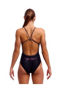 Strój do pływania FUNKITA Pride Alive - Single Strap. Kolor: czarny, wielokolorowy