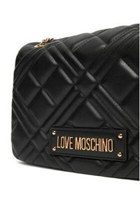 Love Moschino - LOVE MOSCHINO Torebka JC4153PP1MLA0000 Czarny. Kolor: czarny. Materiał: skórzane #4