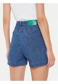 United Colors of Benetton - United Colors Of Benetton Szorty jeansowe 42CLD9015 Niebieski Regular Fit. Kolor: niebieski. Materiał: bawełna