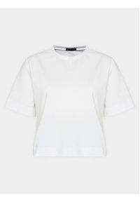 Sisley T-Shirt 3OQ6L104Q Biały Regular Fit. Kolor: biały. Materiał: bawełna #3