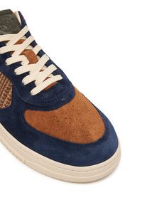 Polo Ralph Lauren Sneakersy Masters Court 809973703001 Brązowy. Kolor: brązowy. Materiał: skóra, zamsz