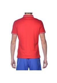 Koszulka polo Arena Team Line. Okazja: na co dzień. Typ kołnierza: polo. Kolor: czerwony. Materiał: bawełna. Styl: elegancki, casual
