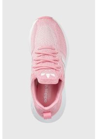 adidas Originals buty Swift Run 22 GV7972 kolor różowy. Nosek buta: okrągły. Zapięcie: sznurówki. Kolor: różowy. Materiał: materiał, guma. Obcas: na platformie. Sport: bieganie #5