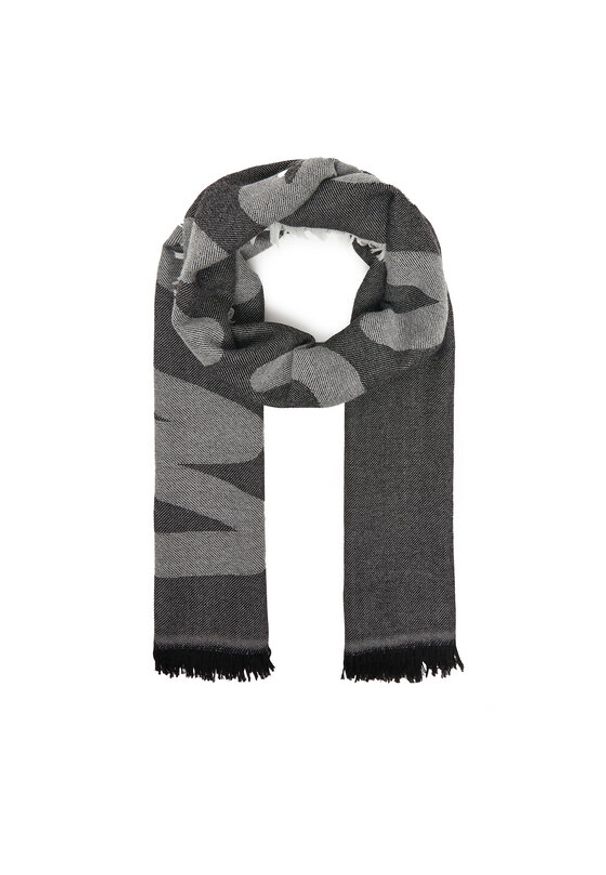 Weekend Max Mara Szal Flores 2515541064600 Czarny. Kolor: czarny. Materiał: wełna, materiał