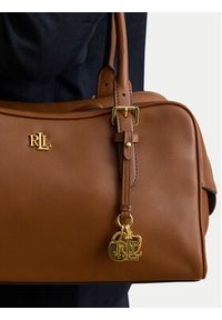 Lauren Ralph Lauren - LAUREN RALPH LAUREN Torebka 431P06068001 Brązowy. Kolor: brązowy. Materiał: skórzane #6