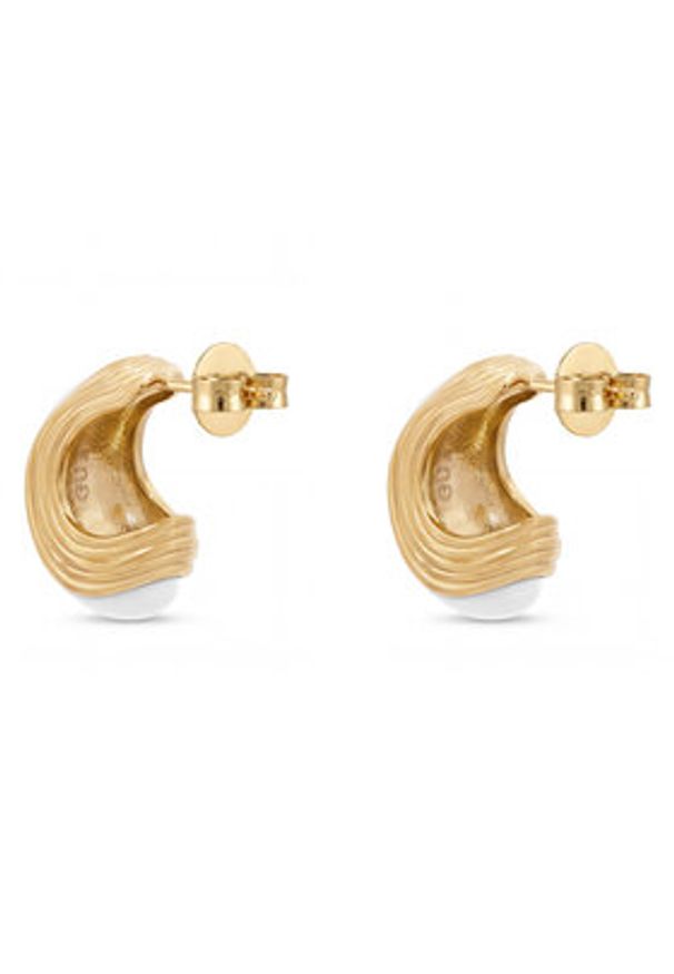 Guess Kolczyki JUBE06 153JW Złoty. Materiał: ze stali nierdzewnej, ze stali. Kolor: złoty