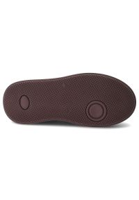 CheBello - Bordowe Sneakersy Chebello Stylowe Obuwie Damskie. Zapięcie: sznurówki. Kolor: czerwony. Materiał: zamsz, jeans, skóra. Obcas: na platformie. Styl: elegancki #4