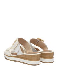 Remonte Klapki CEO-D6463-80 Écru. Materiał: skóra, syntetyk #5