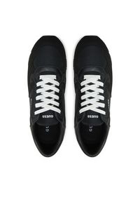 Guess Sneakersy Tresa FMPALC ELE12 Czarny. Kolor: czarny. Materiał: skóra