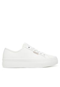 Sneakersy Calvin Klein Jeans. Kolor: biały