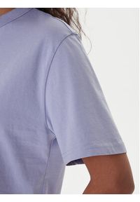 Tommy Jeans T-Shirt Badge DW0DW22202 Niebieski Boxy Fit. Kolor: niebieski. Materiał: bawełna #3