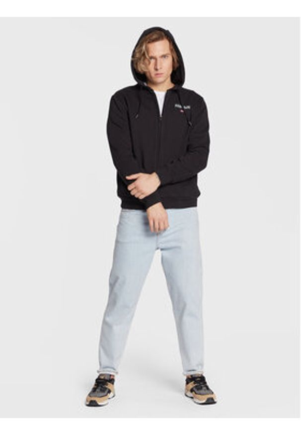 Napapijri Bluza B-Ayas NP0A4GJB Czarny Regular Fit. Kolor: czarny. Materiał: bawełna