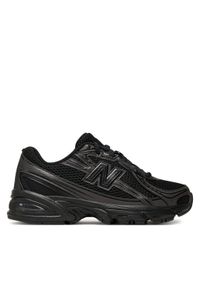 New Balance Sneakersy U740BO2 W Czarny. Kolor: czarny. Materiał: skóra