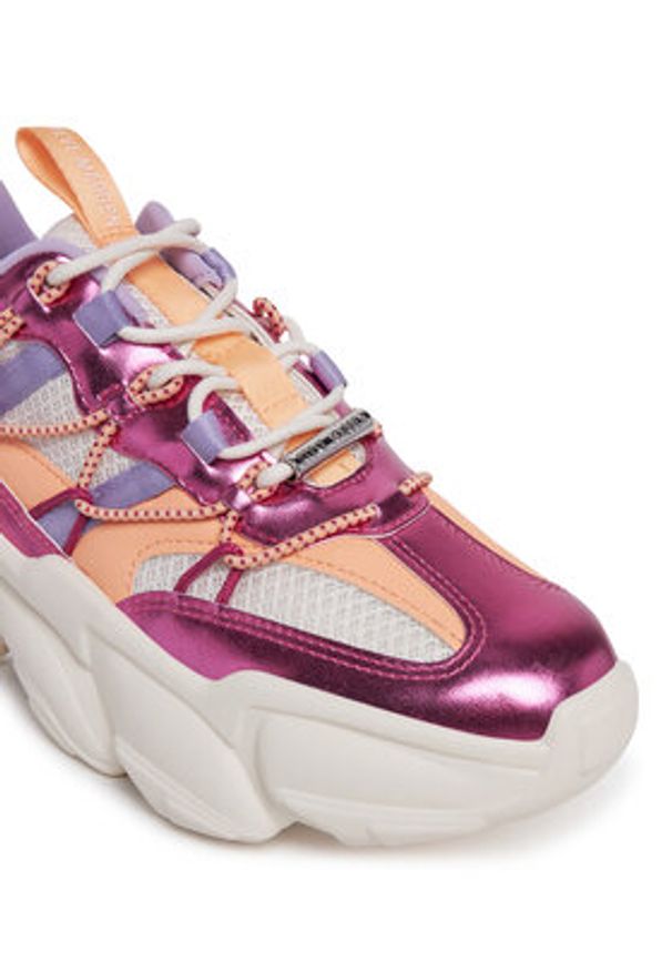 Steve Madden Sneakersy Spectator SM11002961 Różowy. Kolor: różowy. Materiał: materiał