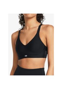 Stanik sportowy Under Armour Infinity 2.0 Low Sports Bra D-DD. Kolor: czarny