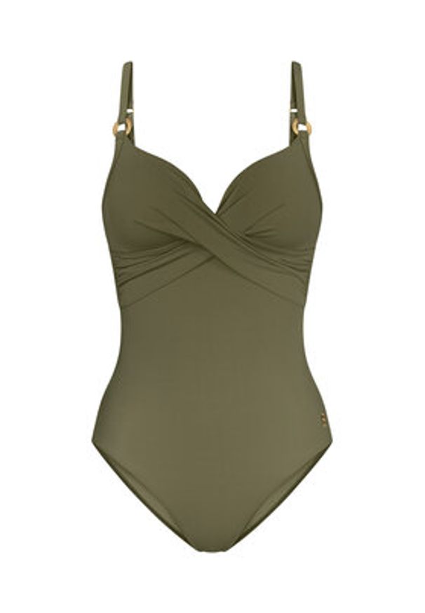 Triumph Strój kąpielowy Summer Twist 10222265 Zielony. Kolor: zielony. Materiał: syntetyk