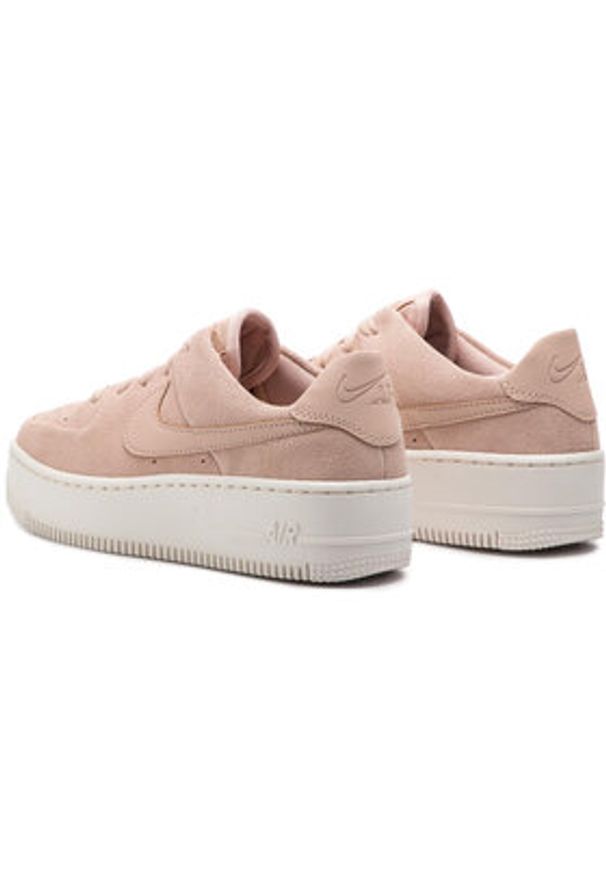 Nike Sneakersy Af1 Sage Low AR5339 201 Beżowy. Kolor: beżowy. Materiał: zamsz, skóra