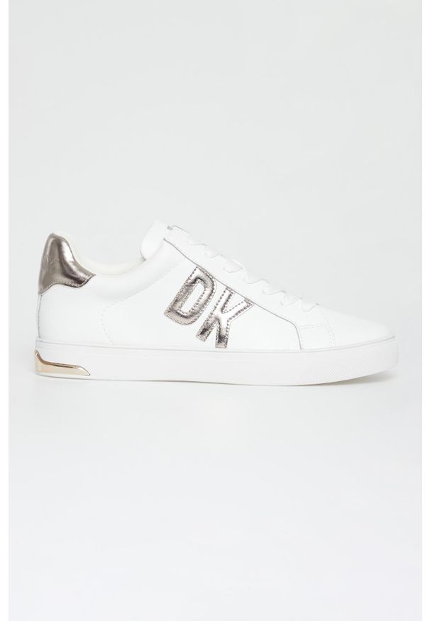 Sneakersy damskie skórzane DKNY. Materiał: skóra