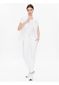 EA7 Emporio Armani T-Shirt 8NTT50 TJFKZ 1100 Biały Regular Fit. Kolor: biały. Materiał: bawełna #5