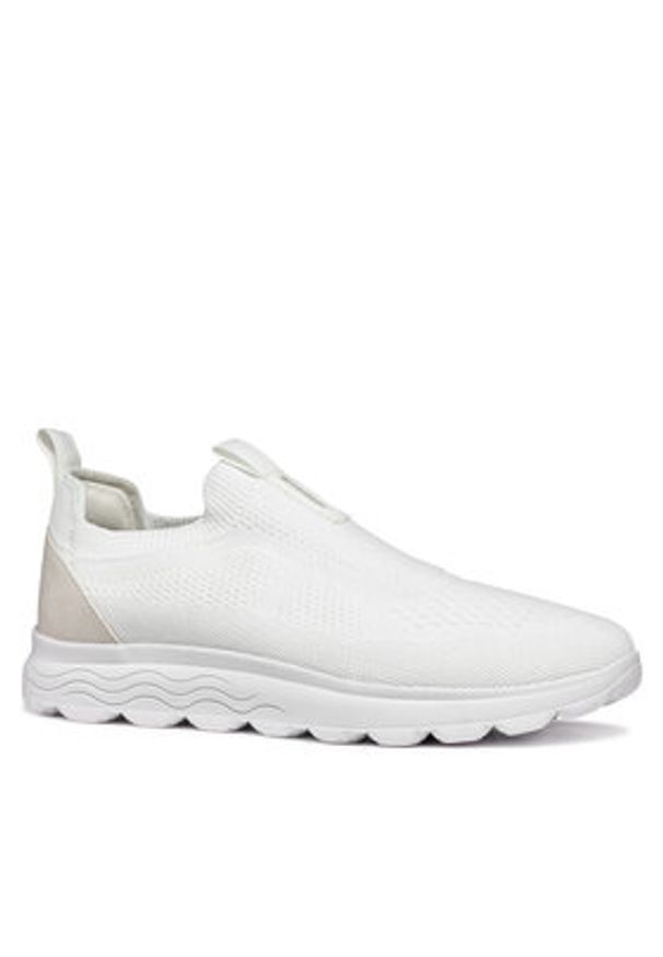 Geox Sneakersy U Spherica U25BYA 0006K C1000 Biały. Kolor: biały. Materiał: materiał