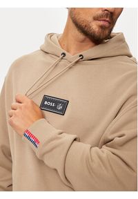 BOSS - Boss Bluza NFL 50523231 Beżowy Relaxed Fit. Kolor: beżowy. Materiał: bawełna #3