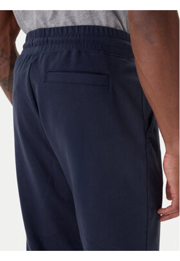 Aeronautica Militare Spodnie dresowe 261PF1008UF00674 Granatowy Regular Fit. Kolor: niebieski. Materiał: bawełna