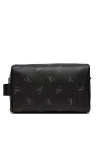 Calvin Klein Jeans Kosmetyczka Aop Dopp Kit K50K512587 Czarny. Kolor: czarny. Materiał: skóra #1